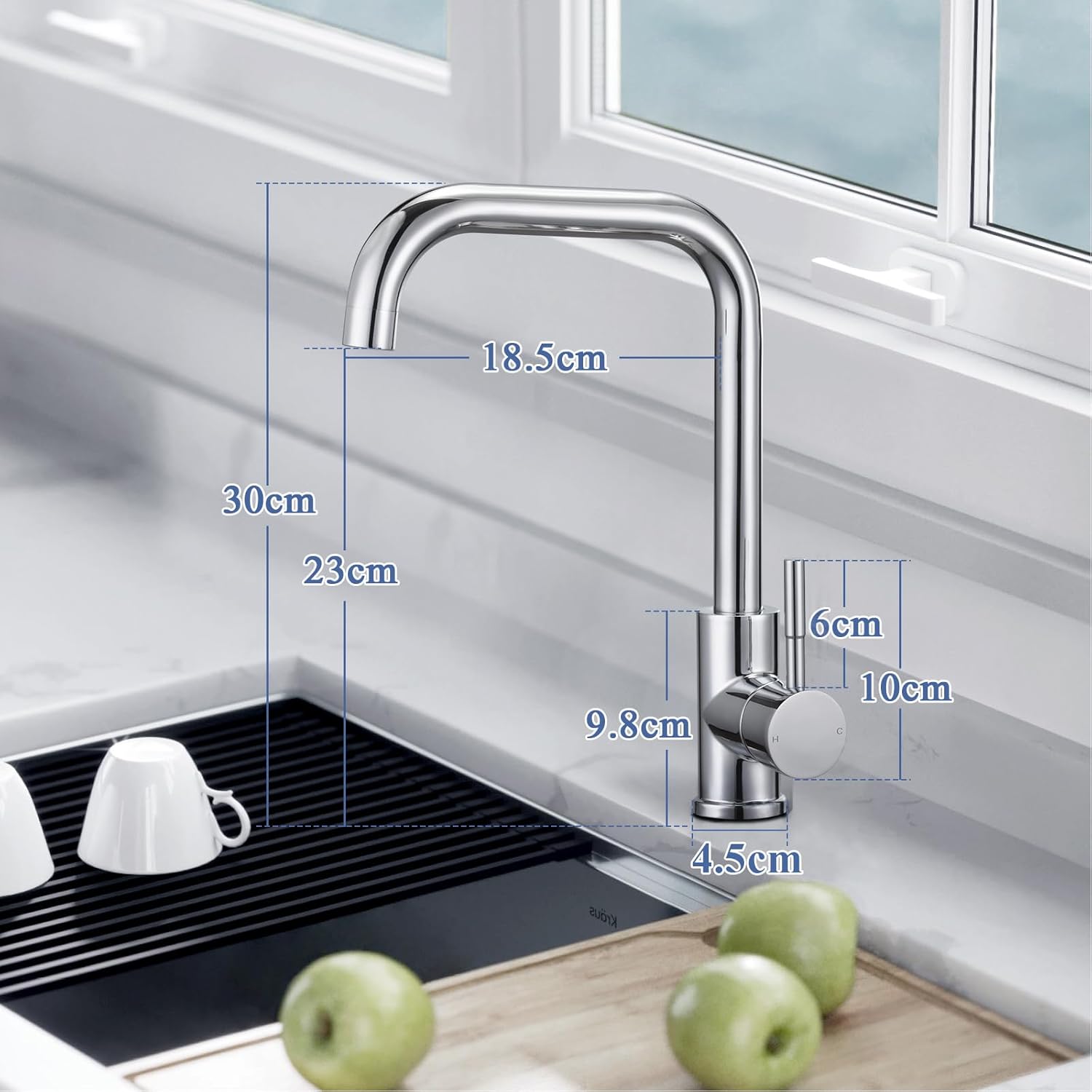 Stainless Steel Sink Mixer