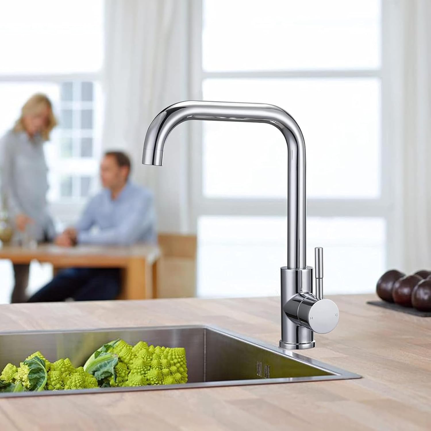 Stainless Steel Sink Mixer